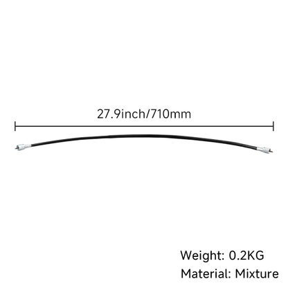 BS0389 - Black Speedo Cable For 45mm Forks