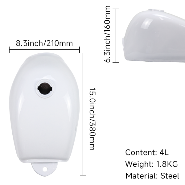 BS0400 - Munk White Tank