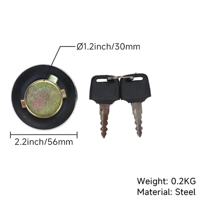 BS0404 - Munk Fuel Cap Lockable