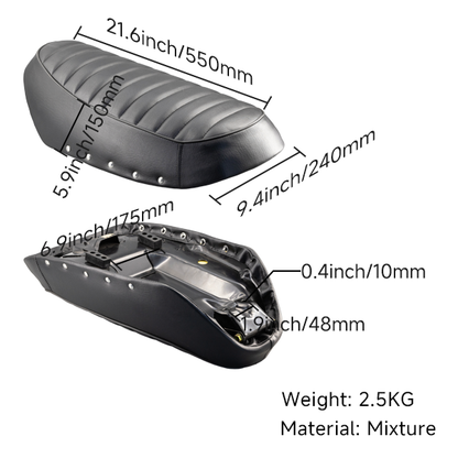 BS0424 - DX 6v Black Seat