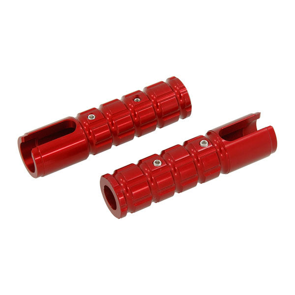 BS0425 - Red Anodised Foot Pegs