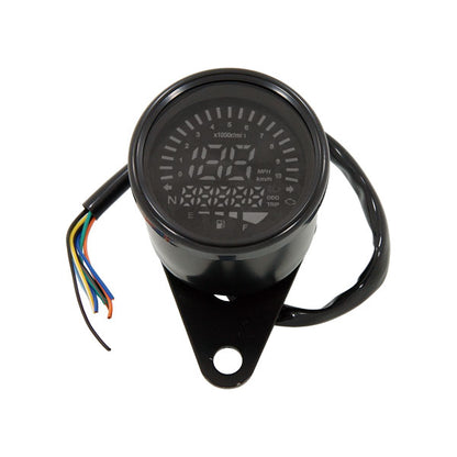 BS3131 - Speedometer With Rev Counter Black Case Multicoloured LED