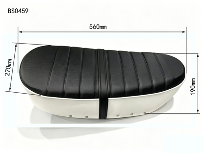 BS0459 - Black and White Seat