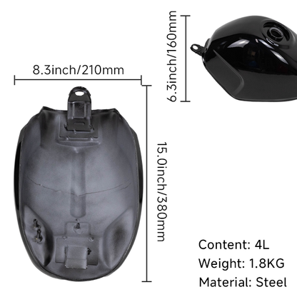 BS0474 - Fuel Tank PBR In Black