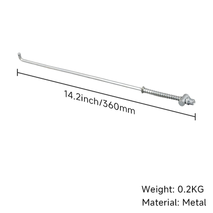 BS0546 - REAR BRAKE ROD 360MM IN LENGTH