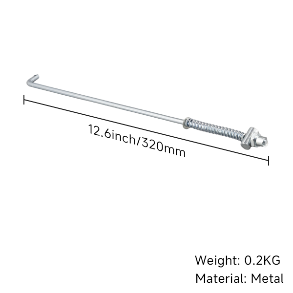 BS0547 - REAR BRAKE ROD 320MM IN LENGTH
