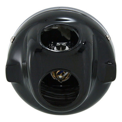 BS0548 - Head Light With Black Case For Monkey Bike XAN184BLK