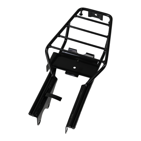 BS0555 - MUNK Rear Rack In Black Metal