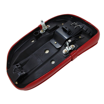 BS0558 - DAX Low Seat In Red With Small Diamond Pattern - 6V & 12V Frames