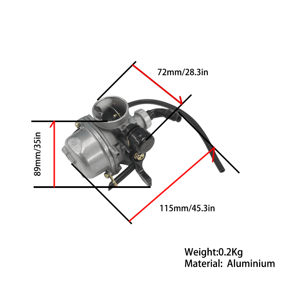 BS0582 - JINKE PZ19 Carburettor