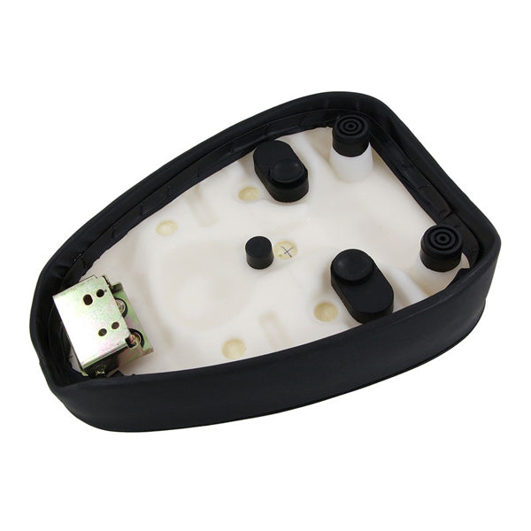 BS0594 CUB Custom Black With Orange Diamond Stitch Seat