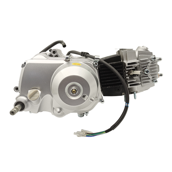 BS0613 -  107cc Semi Auto 4 Speed Kick Only In Silver