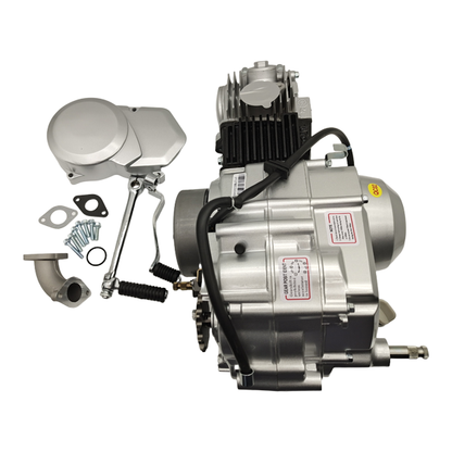 BS0613 -  107cc Semi Auto 4 Speed Kick Only In Silver