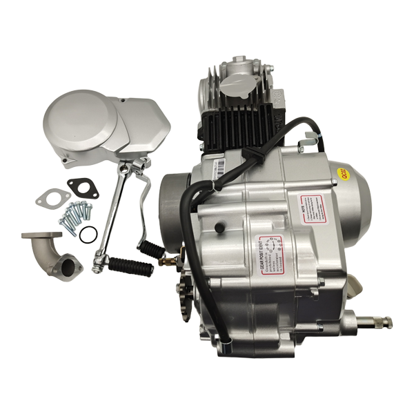 BS0613 -  107cc Semi Auto 4 Speed Kick Only In Silver