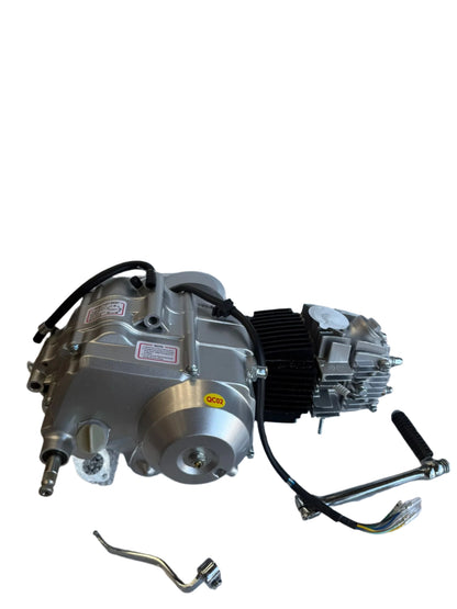 BS0613 -  107cc Semi Auto 4 Speed Kick Only In Silver