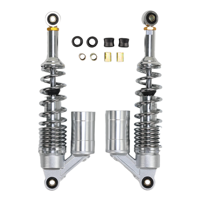 BS0656 Gas shock absorbers 330mm Chrome for Honda Dax Monkey & Skyteam