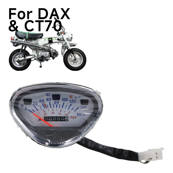 BS0712 -  DAX Speedometer White Face - 140Km/h