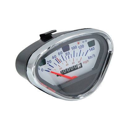 BS0712 -  DAX Speedometer White Face - 140Km/h