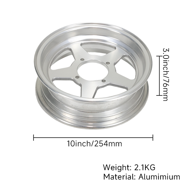 BS0724 - Rim Tubeless 10 Inch 3.00 5 Sticks Monkey/Gorilla