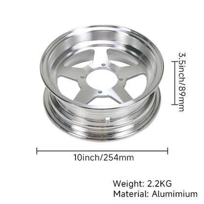 BS0725 - Rim tubeless 10 inch 3.50 5 sticks Monkey/Gorilla