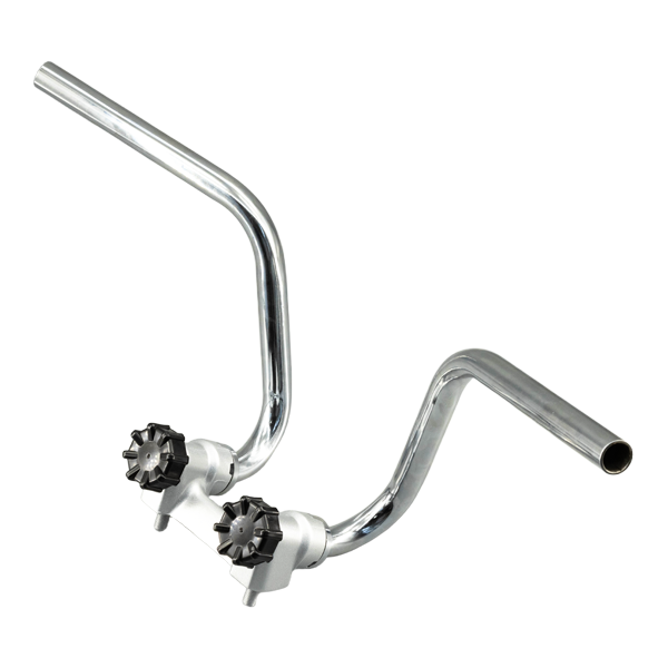 BS0730 - DX/MUNK Original Type Handlebar Set In Silver