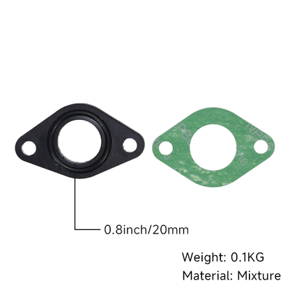BS0736 - Manifold Gasket Set for Dax - Monkey - Skyteam 20mm Carburettors