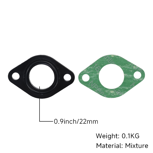 BS0737 - Manifold Gasket Set for Dax - Monkey - Skyteam 22mm Carburetor