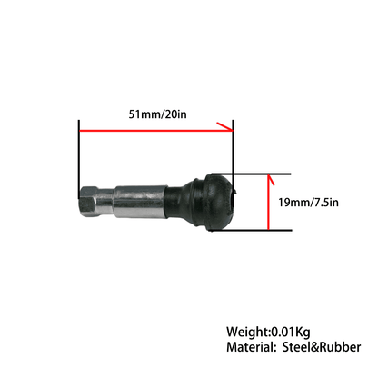 BS0764 - Chrome Tubeless Valve
