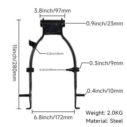 BS0794 - DX Metal Black Swing Arm