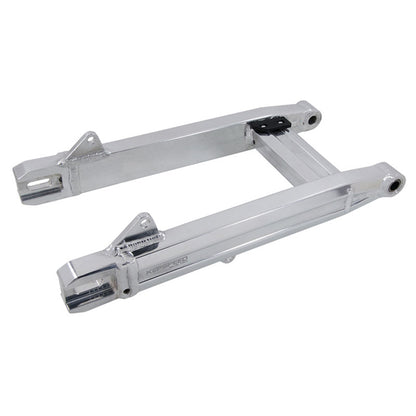 BS0796 - KP Mad Dog CUB KP Alloy Swingarm Plus +5CM In Silver