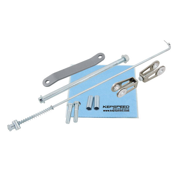 BS0796 - KP Mad Dog CUB KP Alloy Swingarm Plus +5CM In Silver