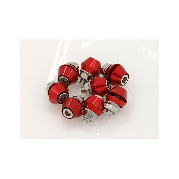 BS3294 - CNC Red DX Rim Bolt 8pcs