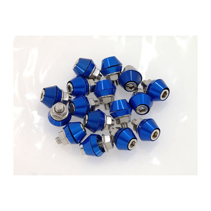 BS3297 - CNC Blue Munk Rim Bolt 16pc