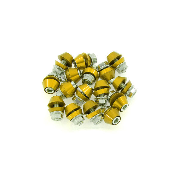 BS3298 - CNC Gold Munk Rim Bolt 16pc