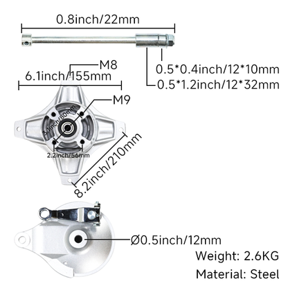 BS0806 - DX Standard Rear Hub