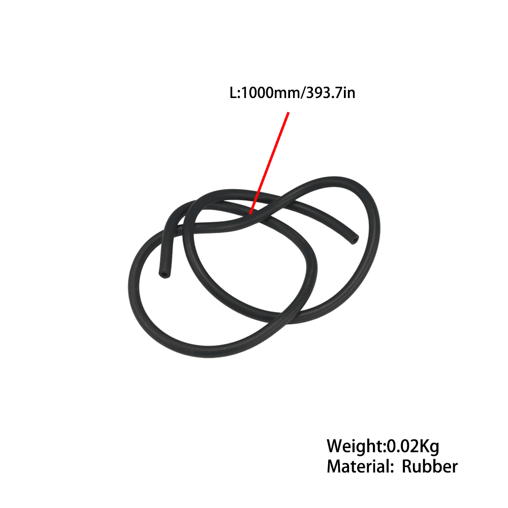 BS0894 - Fuel Pipe Black 1M Long