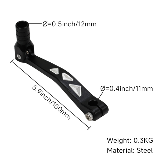 BS0906 - Black CNC Gear Lever