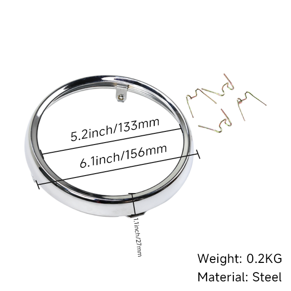 BS0974 - MUNK Chrome Len Ring