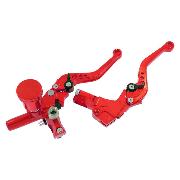 BS3342 - Munk DX Red Alloy Levers Standard
