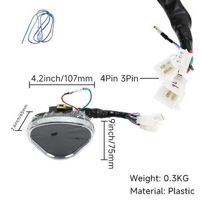 BS1007 - DX LED New Style Speedo