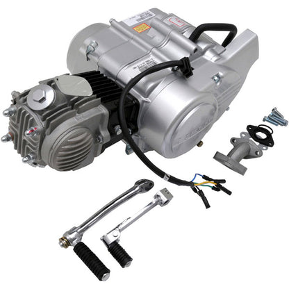 BS3349  - Lifan 70cc 4 Speed Manual Kick Silver