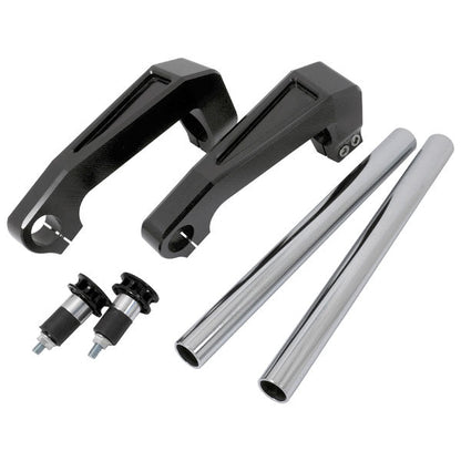 BS1051 - Split Hand Bars Black 30mm