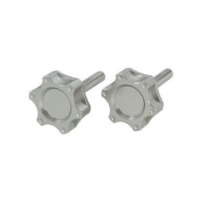 BS1066 Alloy Handlebar Star Style Knobs