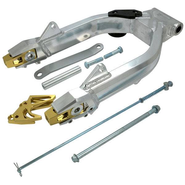 BS1089 - DX CNC Swing Arm +6cm With Gold Clamps