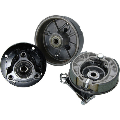 BS1100 Front & Rear Hubs In Black For MUNK