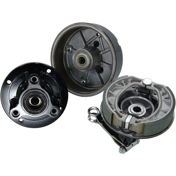 BS1100 Front & Rear Hubs In Black For MUNK