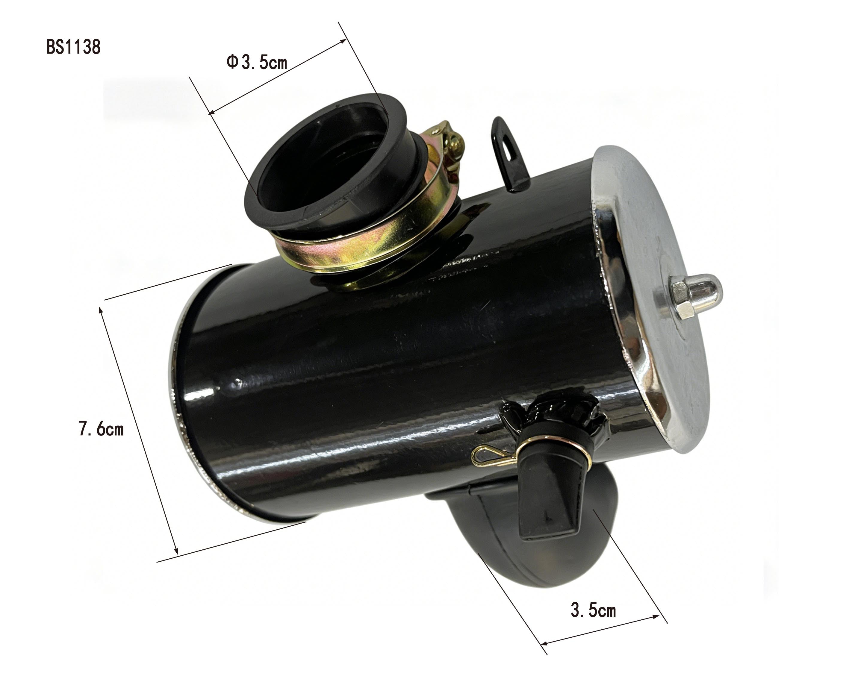 BS1138 - DAX Standard Black Air Filter For 125cc