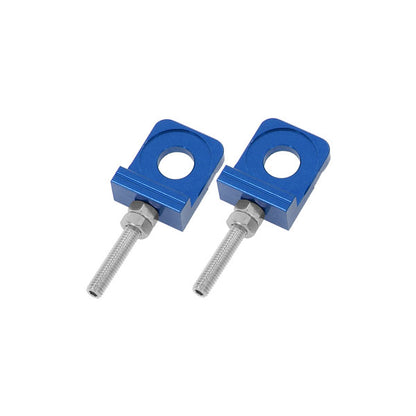 BS3430 - MUNK Alloy Swing Arm Chain Adjuster In Blue