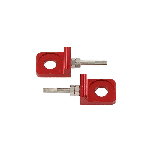 BS3432 - Munk Alloy Swing Arm Chain Adjuster In Red