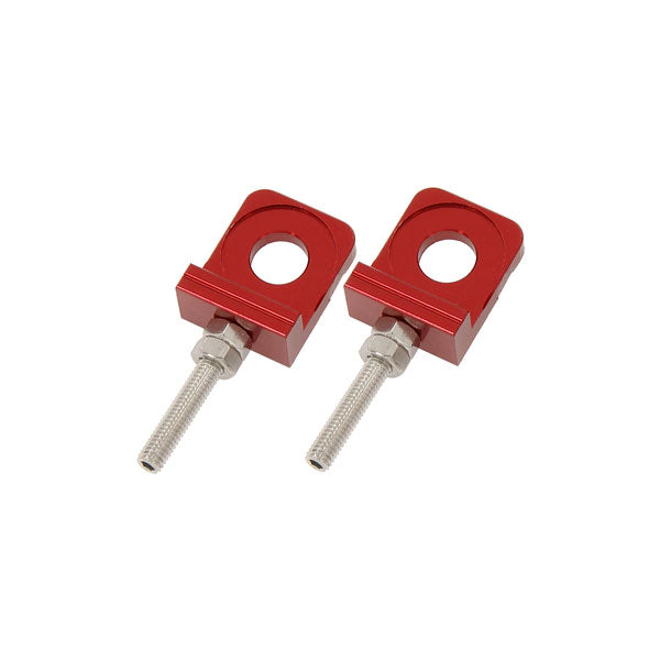 BS3432 - Munk Alloy Swing Arm Chain Adjuster In Red